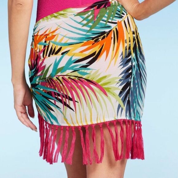 SEA & SHORE•Palm sarong swim cover - Picture 2 of 6